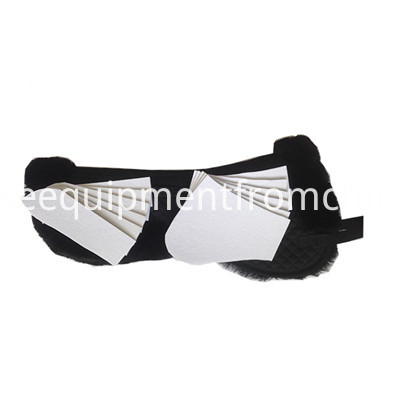 tapis de selle en peau de mouton (1) sheepskin saddle pad(1)